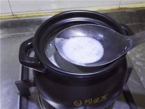 可以撇去浮沫。