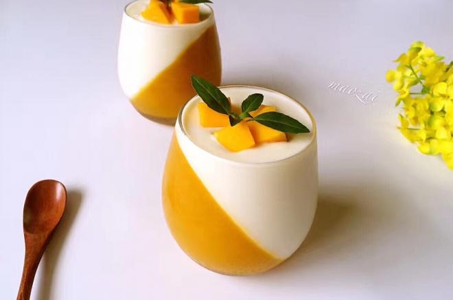 芒果酸奶冻