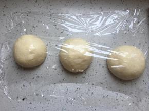 滚圆后松弛20分钟