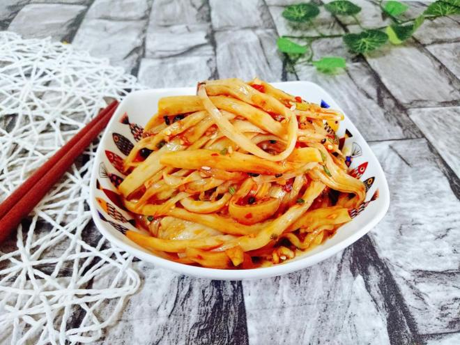 手撕凉拌杏鲍菇