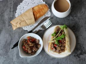 搭配上咖啡，在家就可以吃西餐