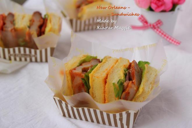 新奥尔良三明治