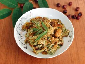 感谢在奶奶家的一顿美味，奶奶没有高超的手法，但却给我烹饪出了最简单的美味！