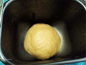 再选择一个“和面”程序，成为光滑的面团。