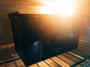 放入烤箱中下层
150度烤50分钟