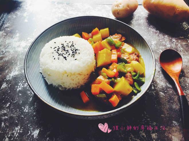 咖喱鸡排饭