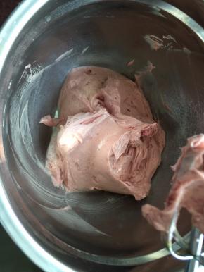 容器壁的也要刮入搅拌