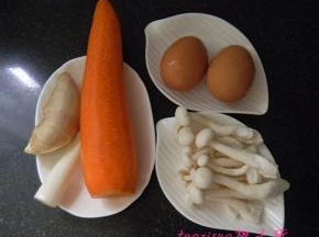 1、	准备原料；