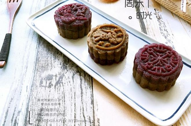 夏天双味凉糕