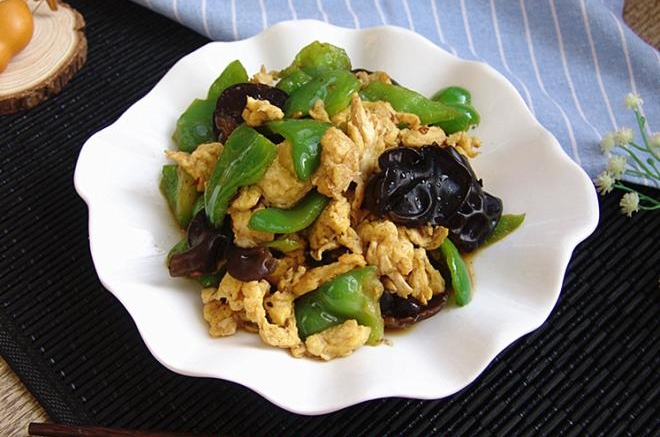 青椒炒鸡蛋