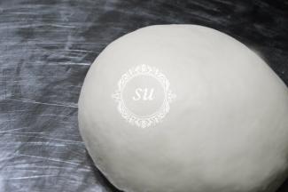 面团收紧后放入发酵箱进行一发。我的一发温度是26℃