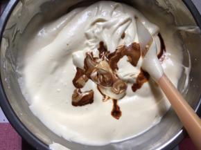 加入咖啡混合物