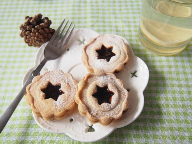 玫瑰酱夹心饼干