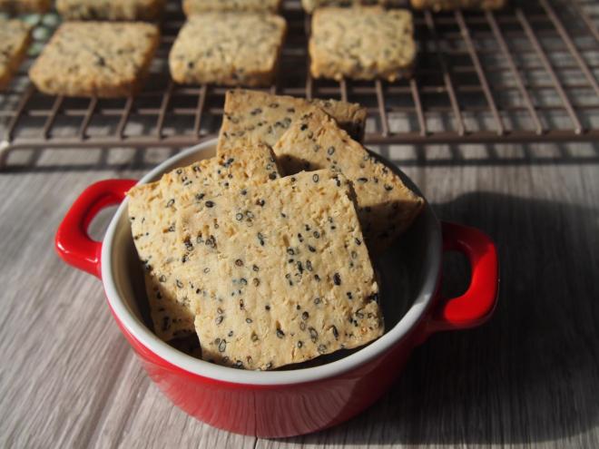 燕麦黑芝麻切片