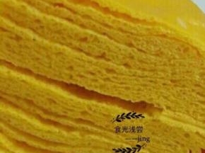 8.成品图，这是上次做的加糖的，这次刚出锅，就被熊孩子拿刀给我剁了个面目全非，所以拿上次的图看效果吧！
