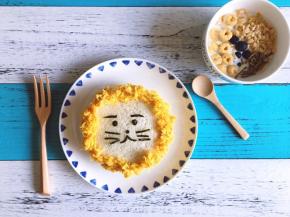 再配上一碗谷物牛奶，快手早餐营养美味～