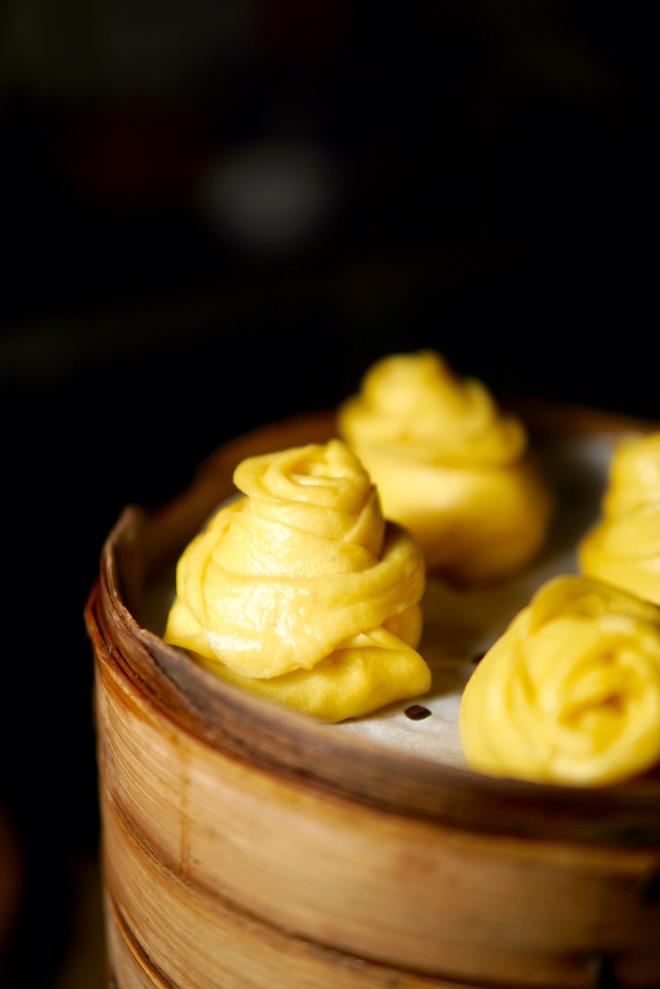 南瓜玫瑰花馒头