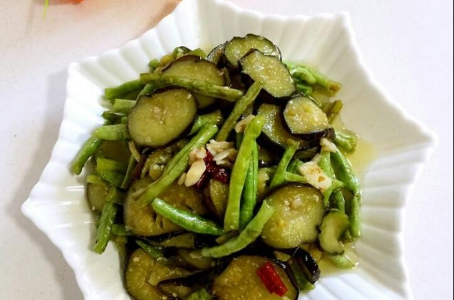 茄子炒豆角