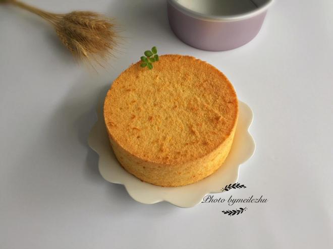 南瓜戚风蛋糕