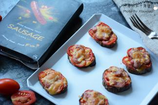 珍妮珍馐香肠茄子薄饼