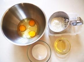 所有的材料称量准备好