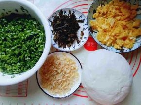 所有食材准备完成。