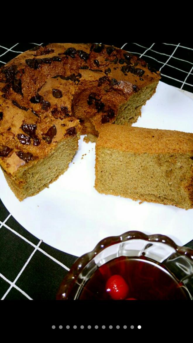 咖啡巧克力豆戚风