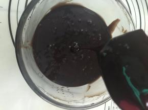 5. 可可粉混合好的状态