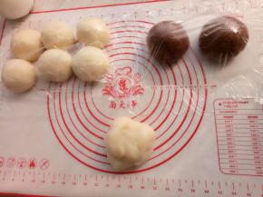 排气,这个方子可以做3个,分成3份,醒20分钟.