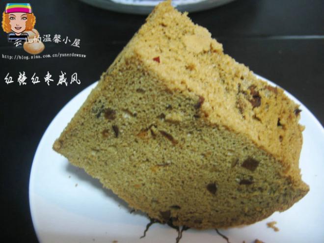 【红枣红糖戚风】：补血养颜