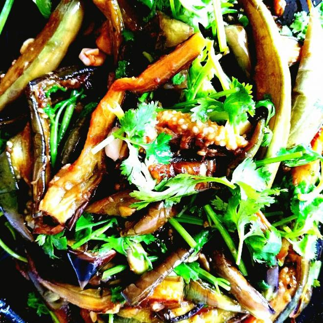 美味家常酱香扒茄条