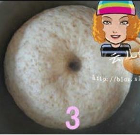 面团发酵至2倍大即可；