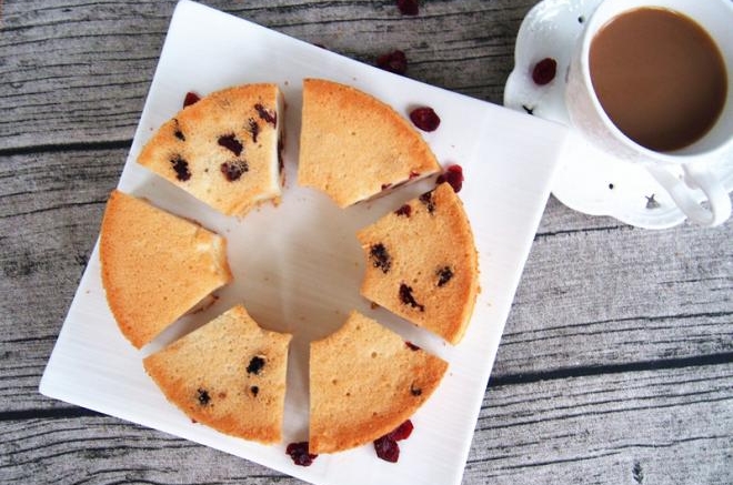 蔓越莓天使蛋糕