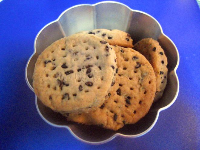 无蛋无奶  黑芝麻饼干