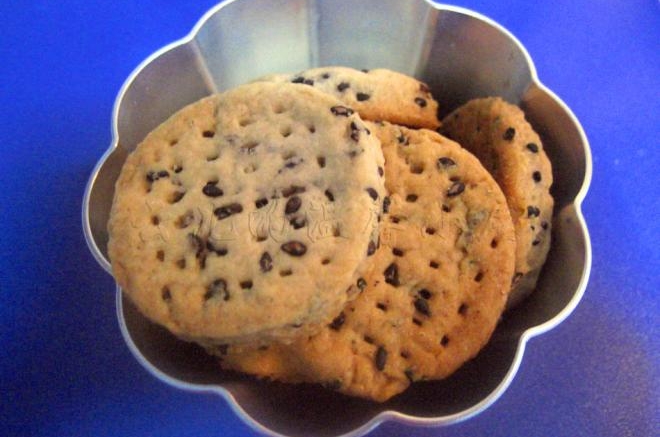 无蛋无奶  黑芝麻饼干