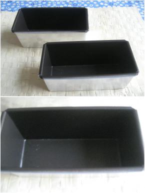 这次用的这个迷你吐司模，烤完的面包真可爱。