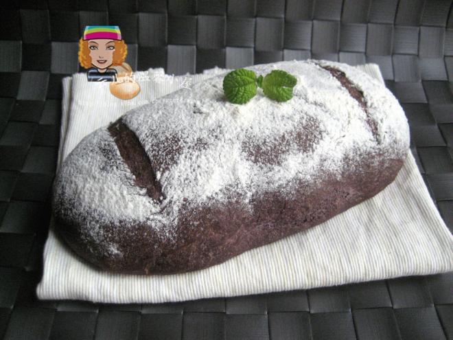 天然酵母面包----无油低糖 法式桑葚软面包