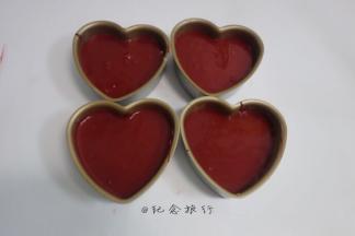 倒入屋诺4寸心形模具