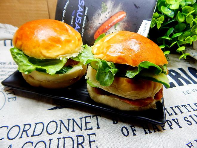 珍妮珍馐香肠汉堡