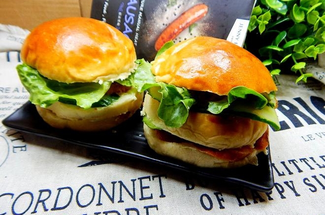 珍妮珍馐香肠汉堡