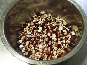 用清水淘洗几遍；