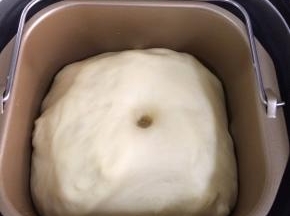接着面团发至2倍大。
