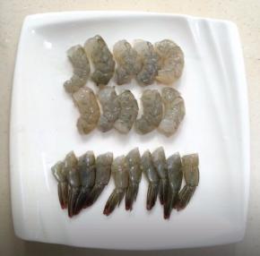 把所有的虾都处理好。