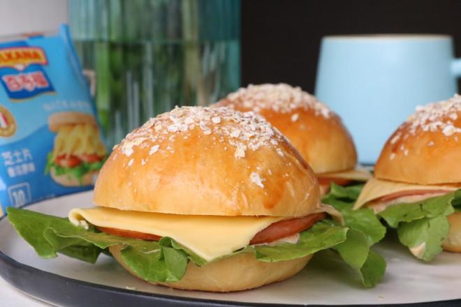 芝士火腿汉堡