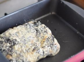直到材料全部混合均匀。