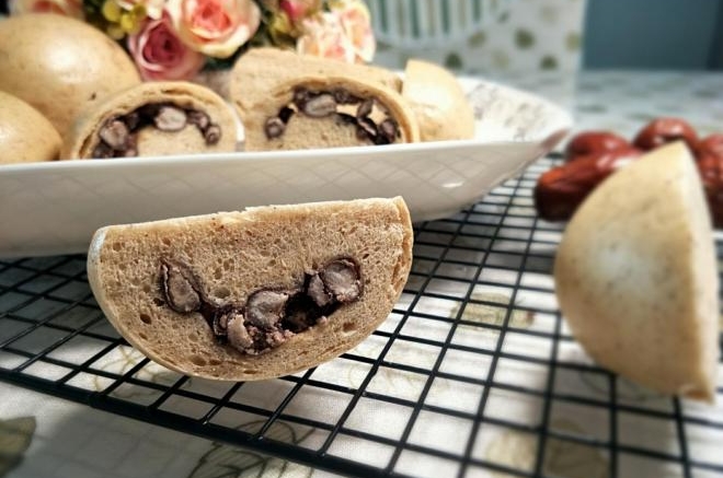 红枣全麦奶香馒头