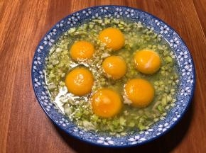 表面撒少许盐