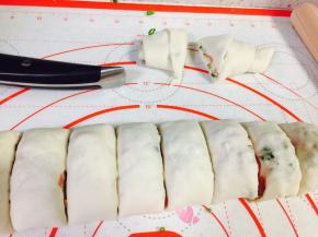 掐头去尾，中间的切成均匀的段