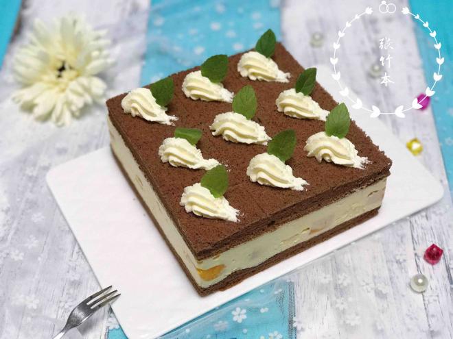 芒果芭菲冰淇淋蛋糕