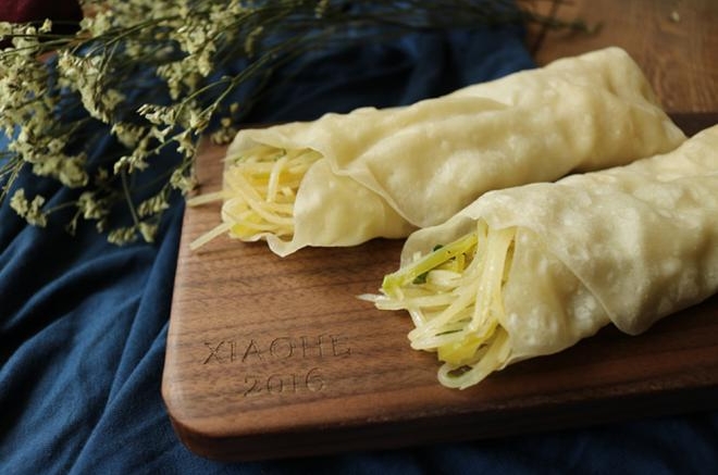 土豆丝卷饼